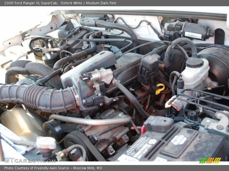 Oxford White / Medium Dark Flint 2006 Ford Ranger XL SuperCab