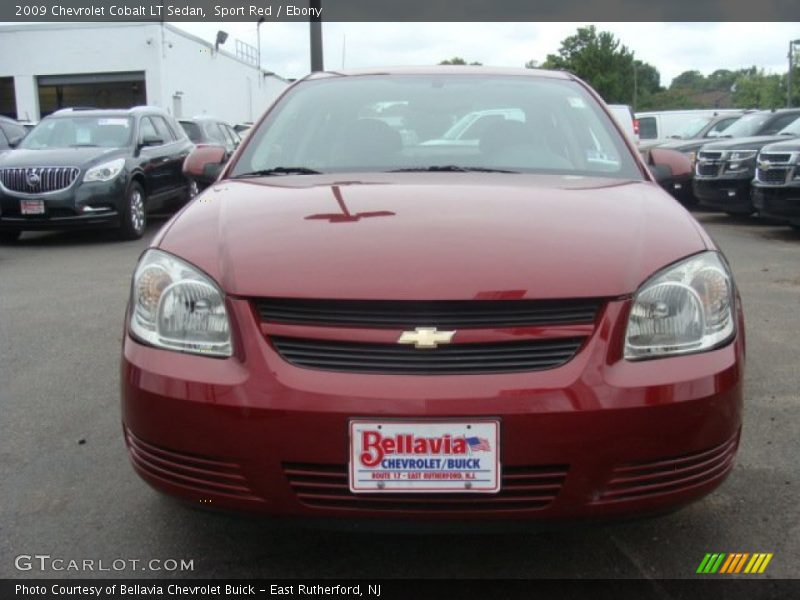 Sport Red / Ebony 2009 Chevrolet Cobalt LT Sedan