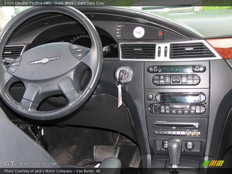 Stone White / Dark Slate Gray 2004 Chrysler Pacifica AWD