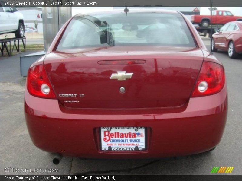 Sport Red / Ebony 2009 Chevrolet Cobalt LT Sedan