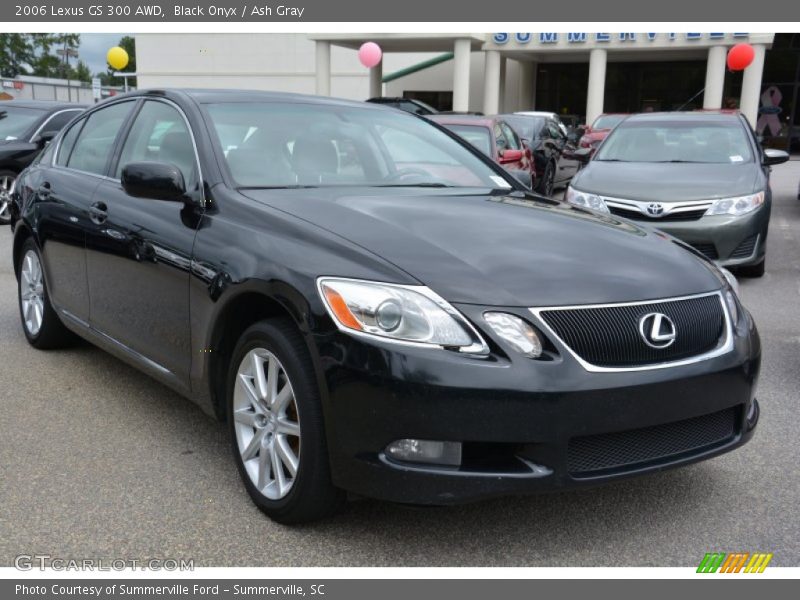 Black Onyx / Ash Gray 2006 Lexus GS 300 AWD
