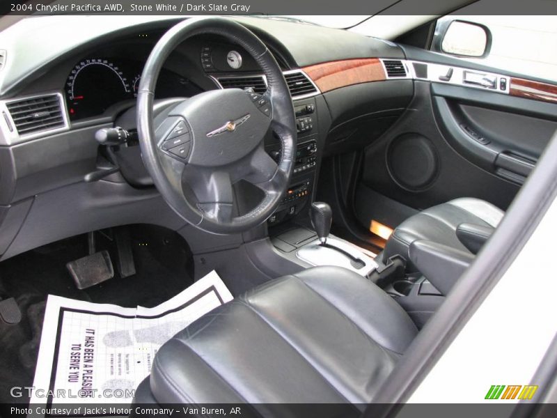 Stone White / Dark Slate Gray 2004 Chrysler Pacifica AWD