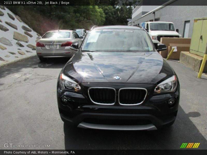 Jet Black / Beige 2013 BMW X1 xDrive 28i