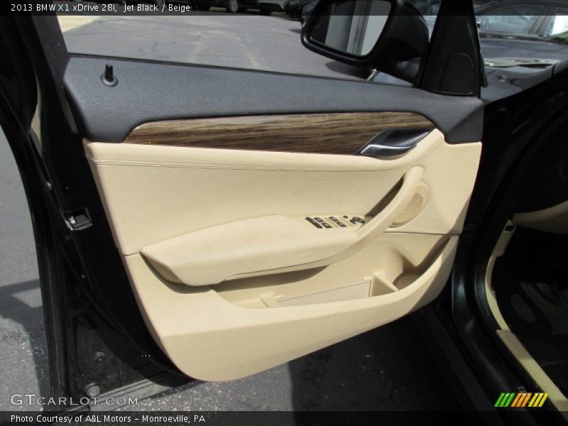 Jet Black / Beige 2013 BMW X1 xDrive 28i