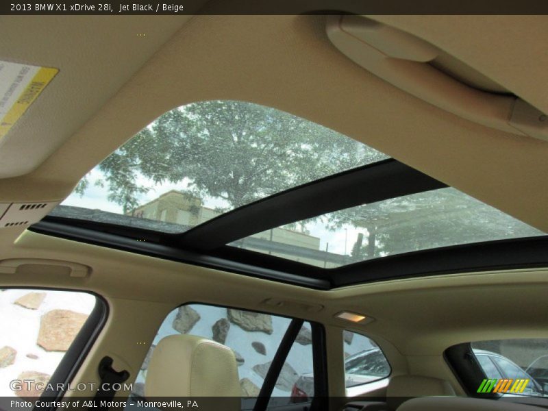 Jet Black / Beige 2013 BMW X1 xDrive 28i
