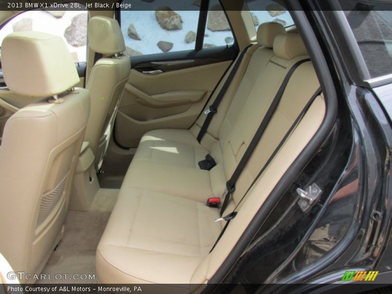 Jet Black / Beige 2013 BMW X1 xDrive 28i
