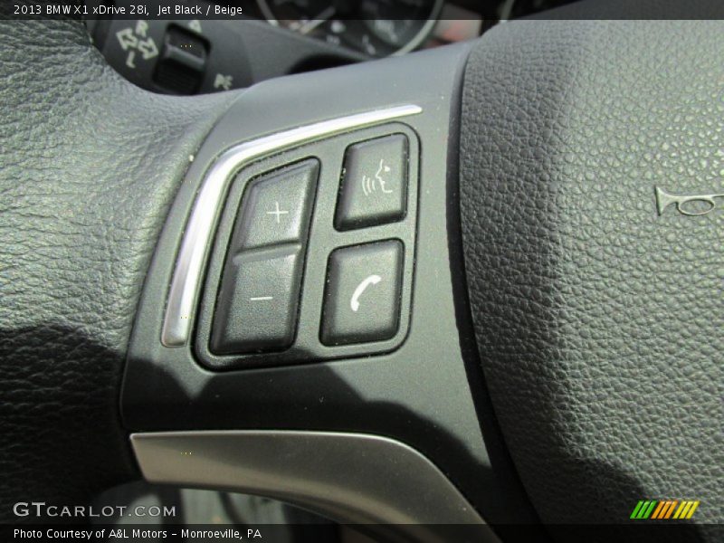 Jet Black / Beige 2013 BMW X1 xDrive 28i