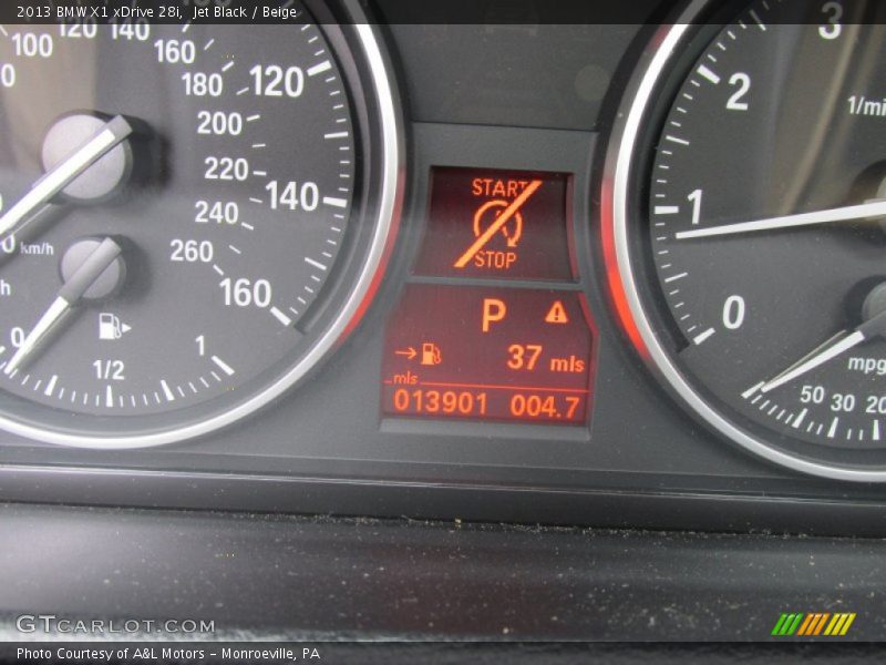 Jet Black / Beige 2013 BMW X1 xDrive 28i