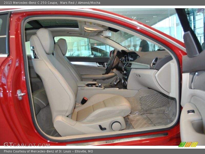 Mars Red / Almond/Mocha 2013 Mercedes-Benz C 250 Coupe