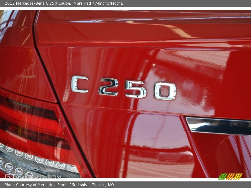 Mars Red / Almond/Mocha 2013 Mercedes-Benz C 250 Coupe