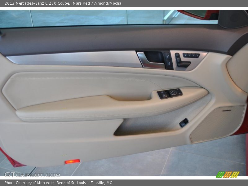 Mars Red / Almond/Mocha 2013 Mercedes-Benz C 250 Coupe