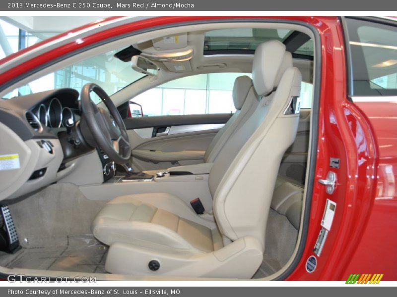 Mars Red / Almond/Mocha 2013 Mercedes-Benz C 250 Coupe