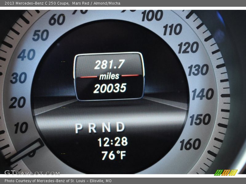 Mars Red / Almond/Mocha 2013 Mercedes-Benz C 250 Coupe
