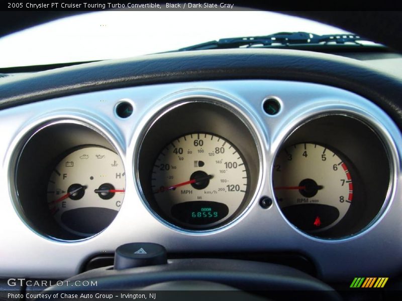 Black / Dark Slate Gray 2005 Chrysler PT Cruiser Touring Turbo Convertible
