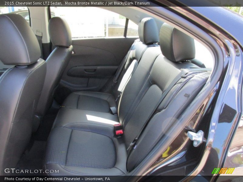 Rear Seat of 2015 Sonic LTZ Sedan