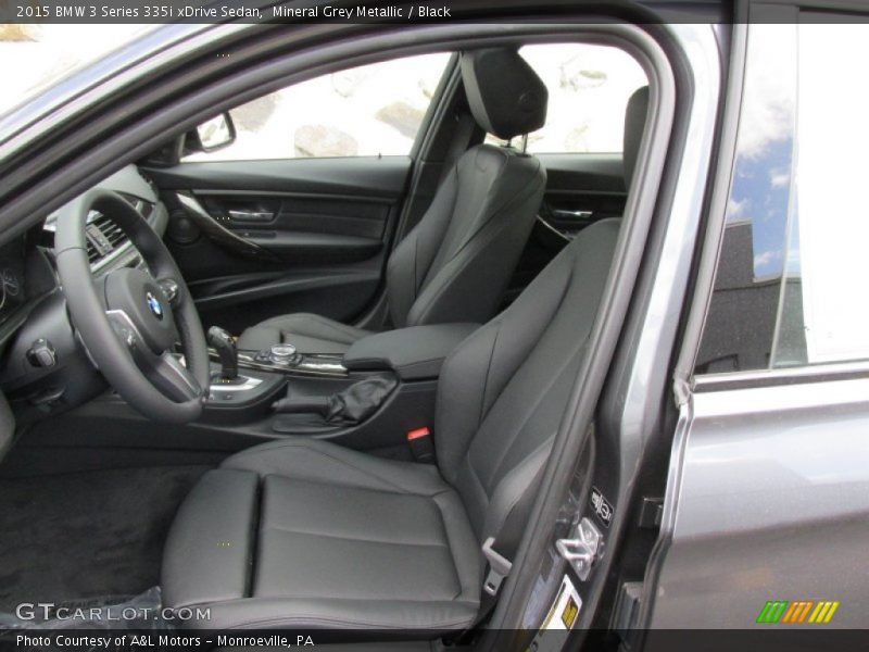 Front Seat of 2015 3 Series 335i xDrive Sedan