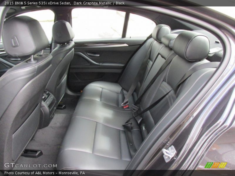 Rear Seat of 2015 5 Series 535i xDrive Sedan