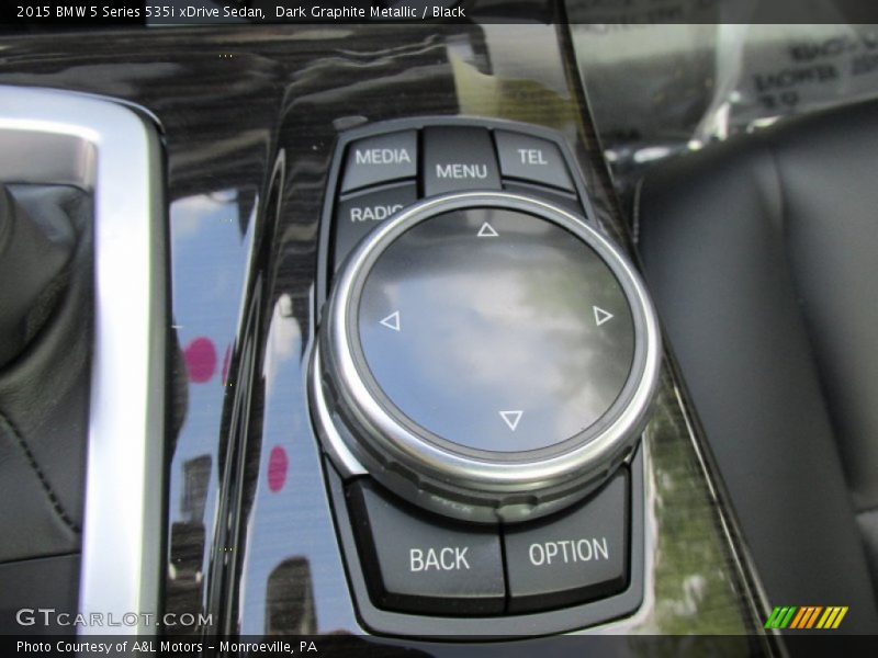 Dark Graphite Metallic / Black 2015 BMW 5 Series 535i xDrive Sedan
