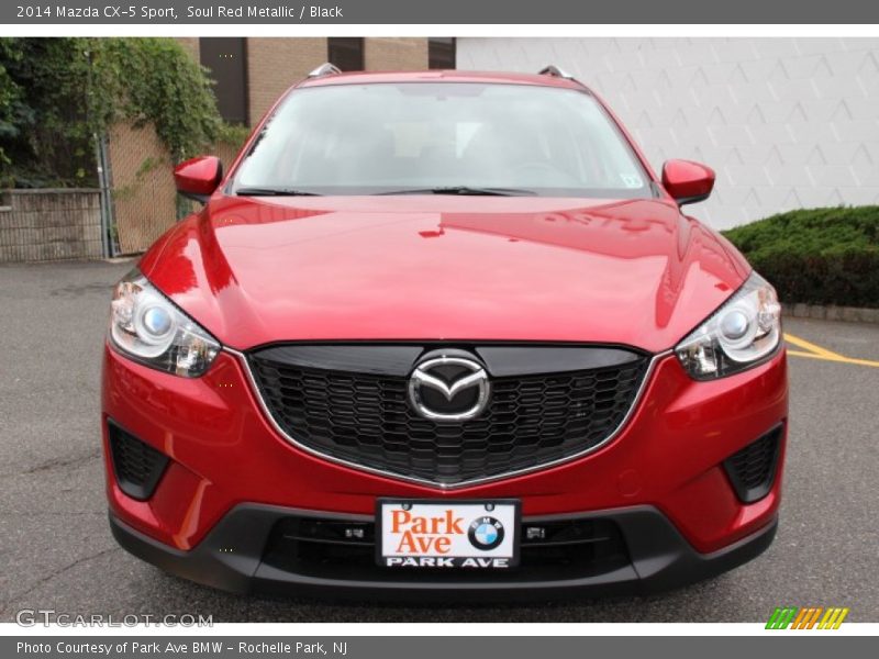 Soul Red Metallic / Black 2014 Mazda CX-5 Sport