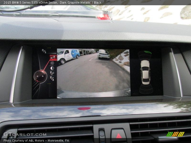 Dark Graphite Metallic / Black 2015 BMW 5 Series 535i xDrive Sedan