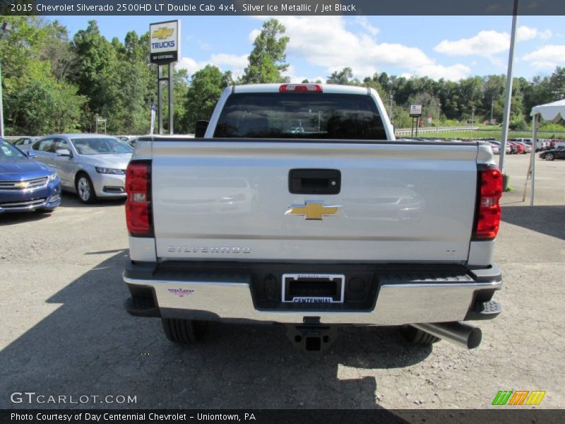 Silver Ice Metallic / Jet Black 2015 Chevrolet Silverado 2500HD LT Double Cab 4x4