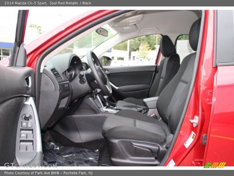 Soul Red Metallic / Black 2014 Mazda CX-5 Sport