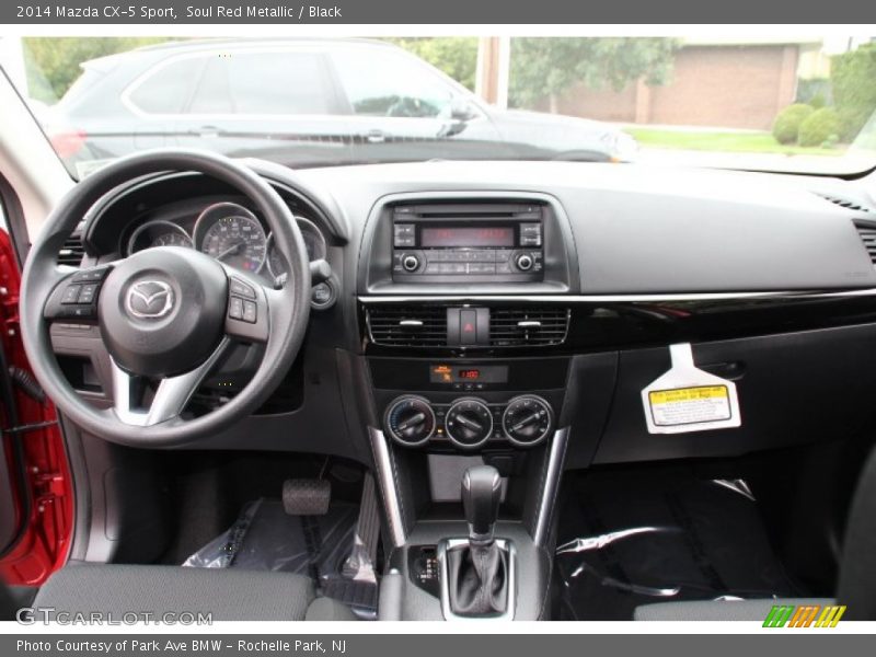 Soul Red Metallic / Black 2014 Mazda CX-5 Sport