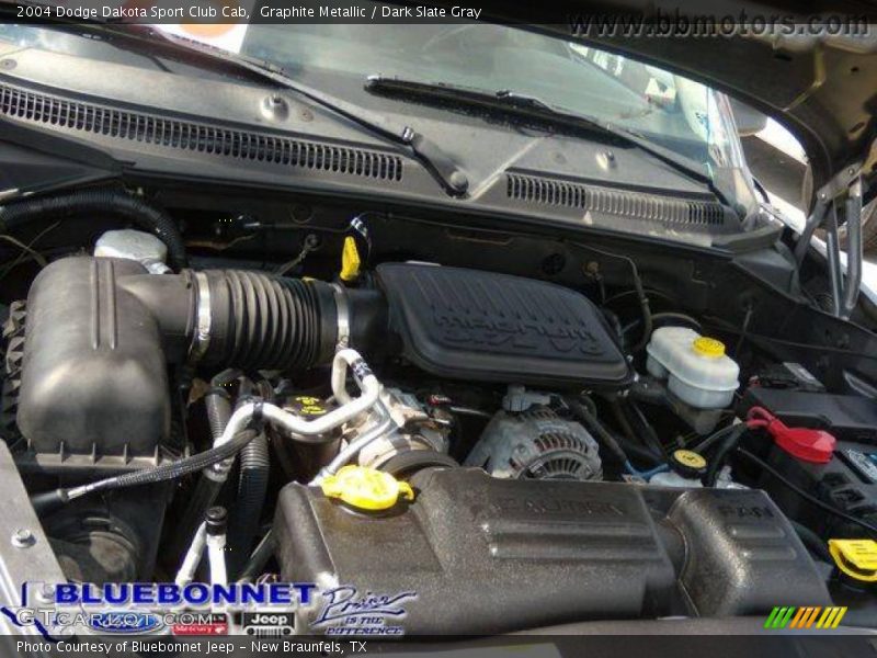 Graphite Metallic / Dark Slate Gray 2004 Dodge Dakota Sport Club Cab