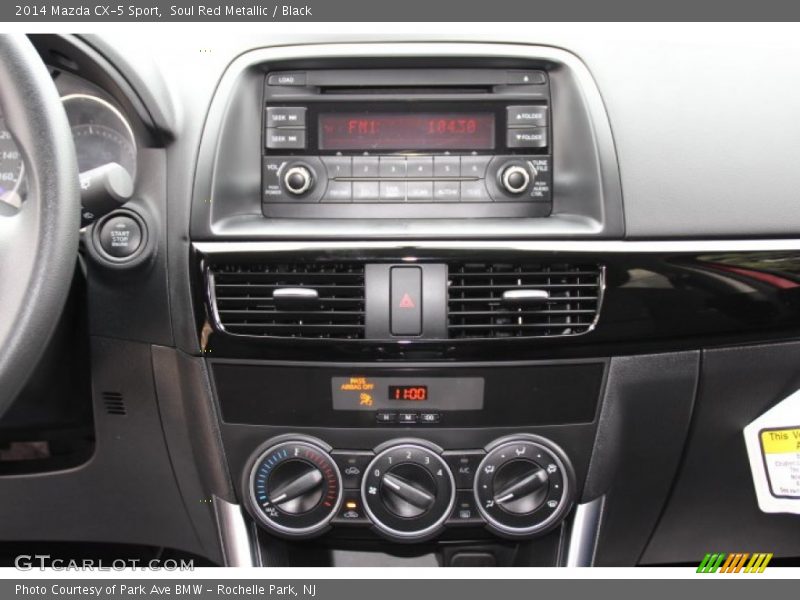 Soul Red Metallic / Black 2014 Mazda CX-5 Sport