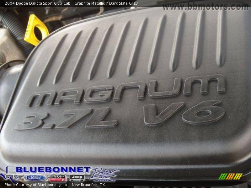 Graphite Metallic / Dark Slate Gray 2004 Dodge Dakota Sport Club Cab