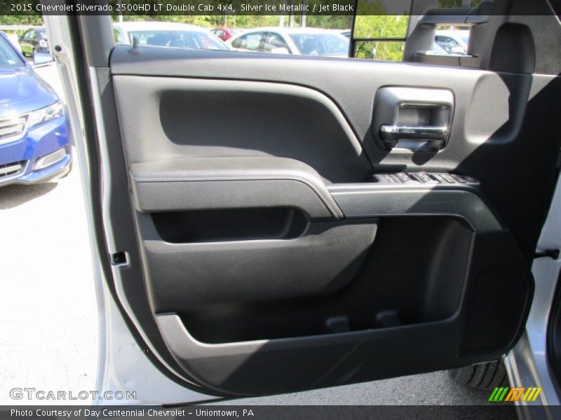 Silver Ice Metallic / Jet Black 2015 Chevrolet Silverado 2500HD LT Double Cab 4x4
