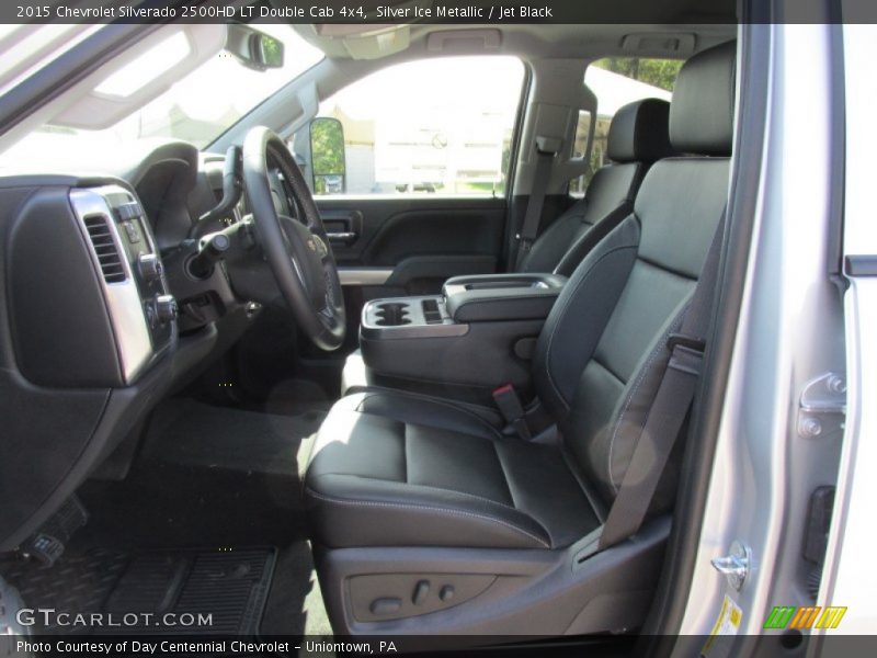 Silver Ice Metallic / Jet Black 2015 Chevrolet Silverado 2500HD LT Double Cab 4x4