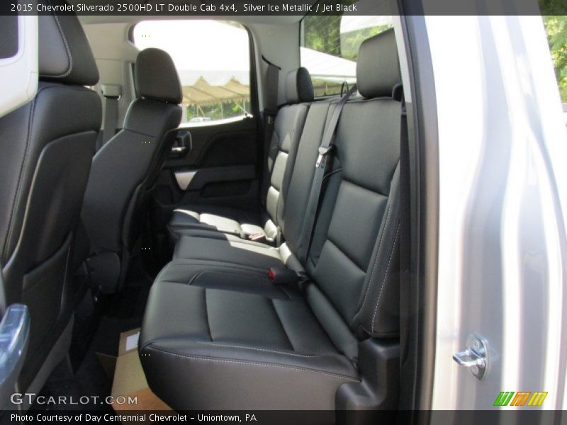 Silver Ice Metallic / Jet Black 2015 Chevrolet Silverado 2500HD LT Double Cab 4x4