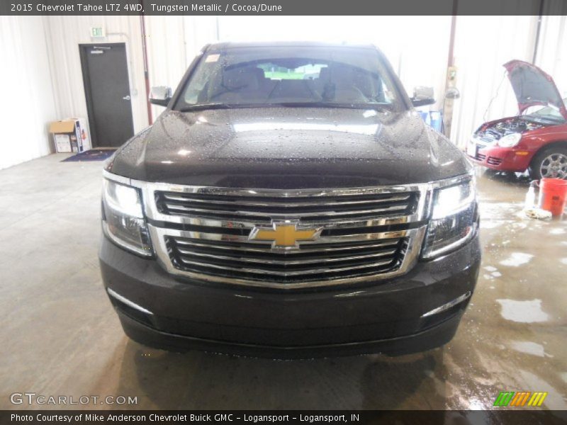 Tungsten Metallic / Cocoa/Dune 2015 Chevrolet Tahoe LTZ 4WD