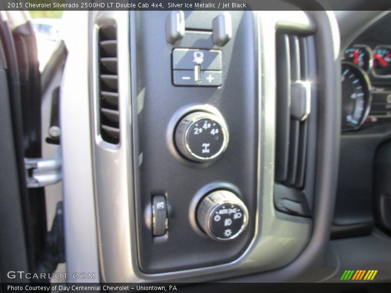 Silver Ice Metallic / Jet Black 2015 Chevrolet Silverado 2500HD LT Double Cab 4x4