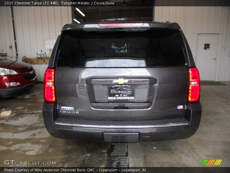 Tungsten Metallic / Cocoa/Dune 2015 Chevrolet Tahoe LTZ 4WD
