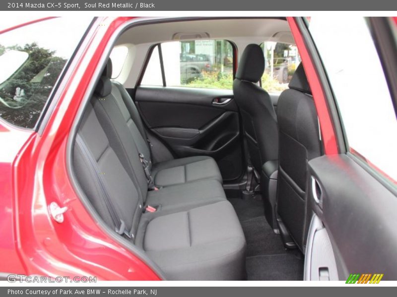 Soul Red Metallic / Black 2014 Mazda CX-5 Sport