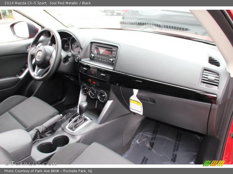 Soul Red Metallic / Black 2014 Mazda CX-5 Sport