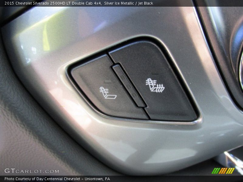Silver Ice Metallic / Jet Black 2015 Chevrolet Silverado 2500HD LT Double Cab 4x4