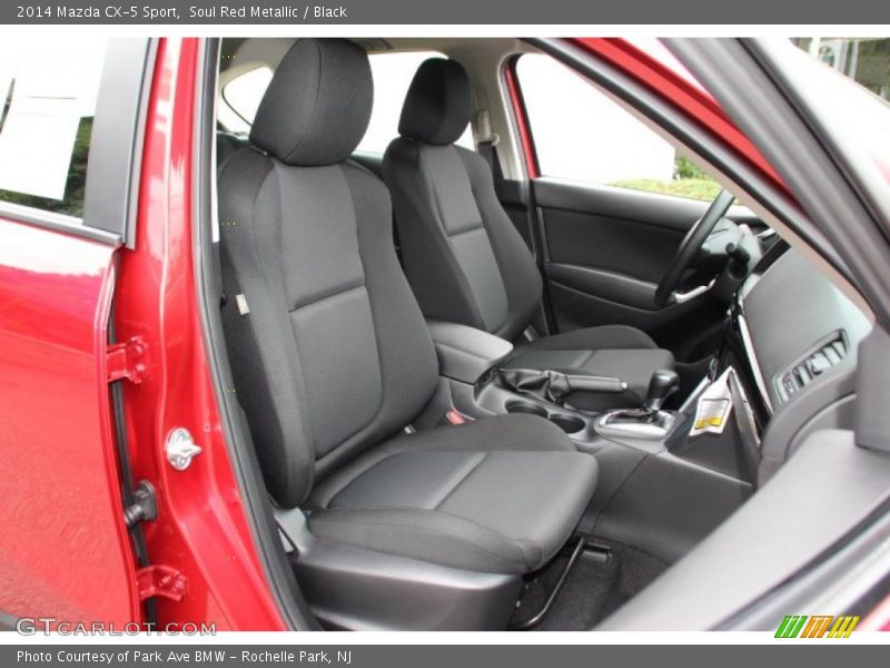 Soul Red Metallic / Black 2014 Mazda CX-5 Sport