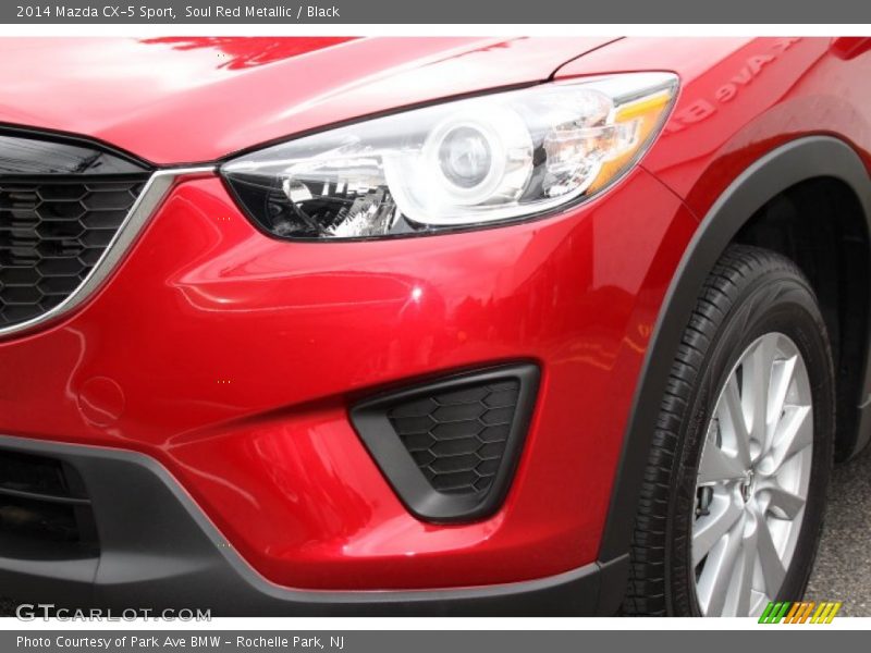 Soul Red Metallic / Black 2014 Mazda CX-5 Sport