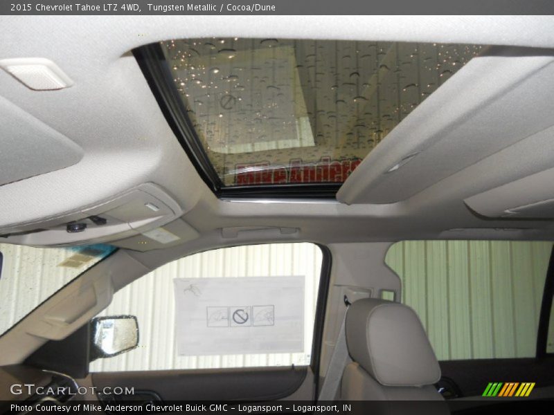 Tungsten Metallic / Cocoa/Dune 2015 Chevrolet Tahoe LTZ 4WD