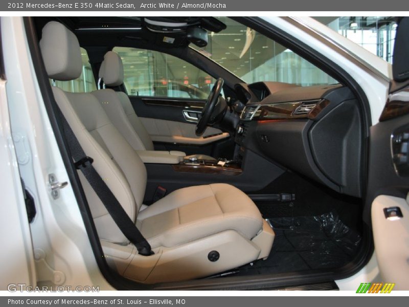 Arctic White / Almond/Mocha 2012 Mercedes-Benz E 350 4Matic Sedan