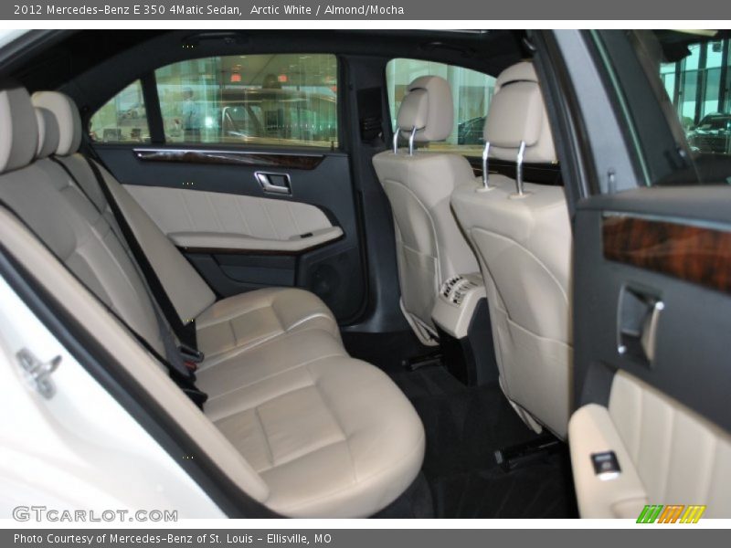 Arctic White / Almond/Mocha 2012 Mercedes-Benz E 350 4Matic Sedan