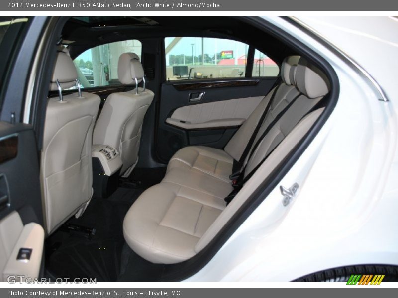 Arctic White / Almond/Mocha 2012 Mercedes-Benz E 350 4Matic Sedan