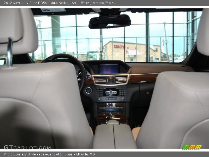 Arctic White / Almond/Mocha 2012 Mercedes-Benz E 350 4Matic Sedan