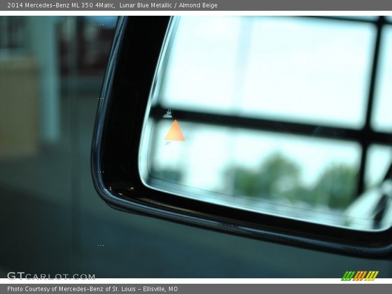 Lunar Blue Metallic / Almond Beige 2014 Mercedes-Benz ML 350 4Matic