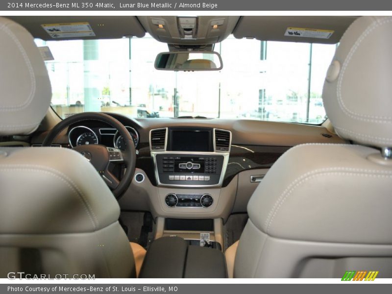 Lunar Blue Metallic / Almond Beige 2014 Mercedes-Benz ML 350 4Matic