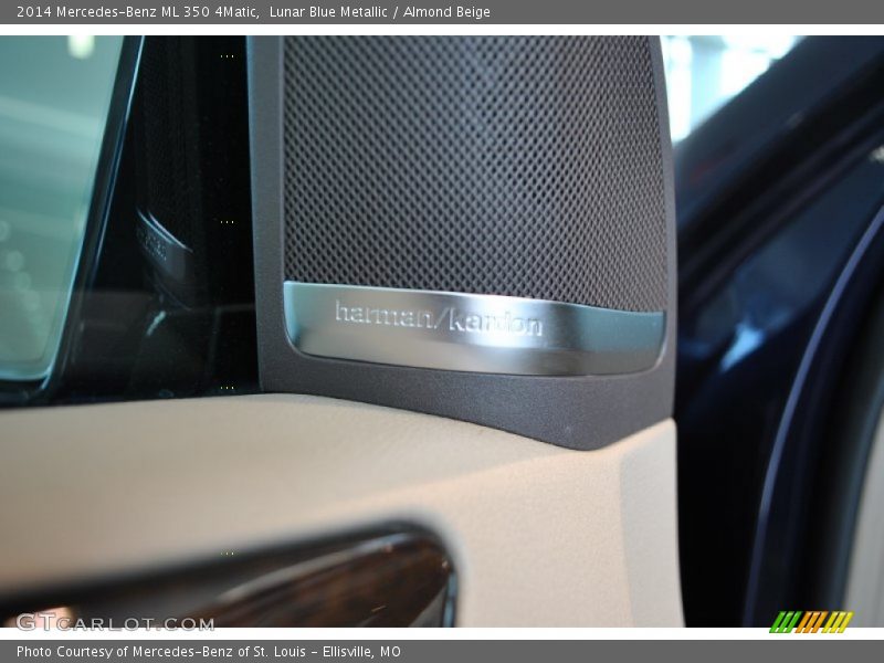 Lunar Blue Metallic / Almond Beige 2014 Mercedes-Benz ML 350 4Matic