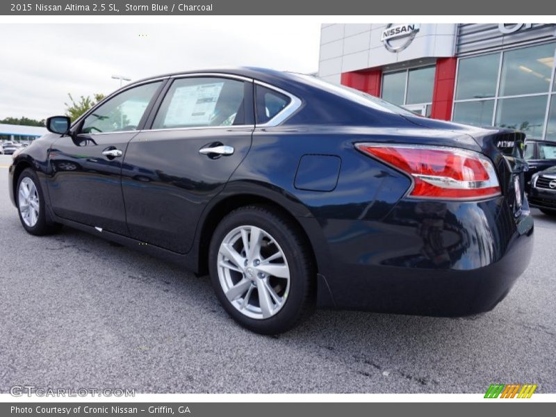 Storm Blue / Charcoal 2015 Nissan Altima 2.5 SL